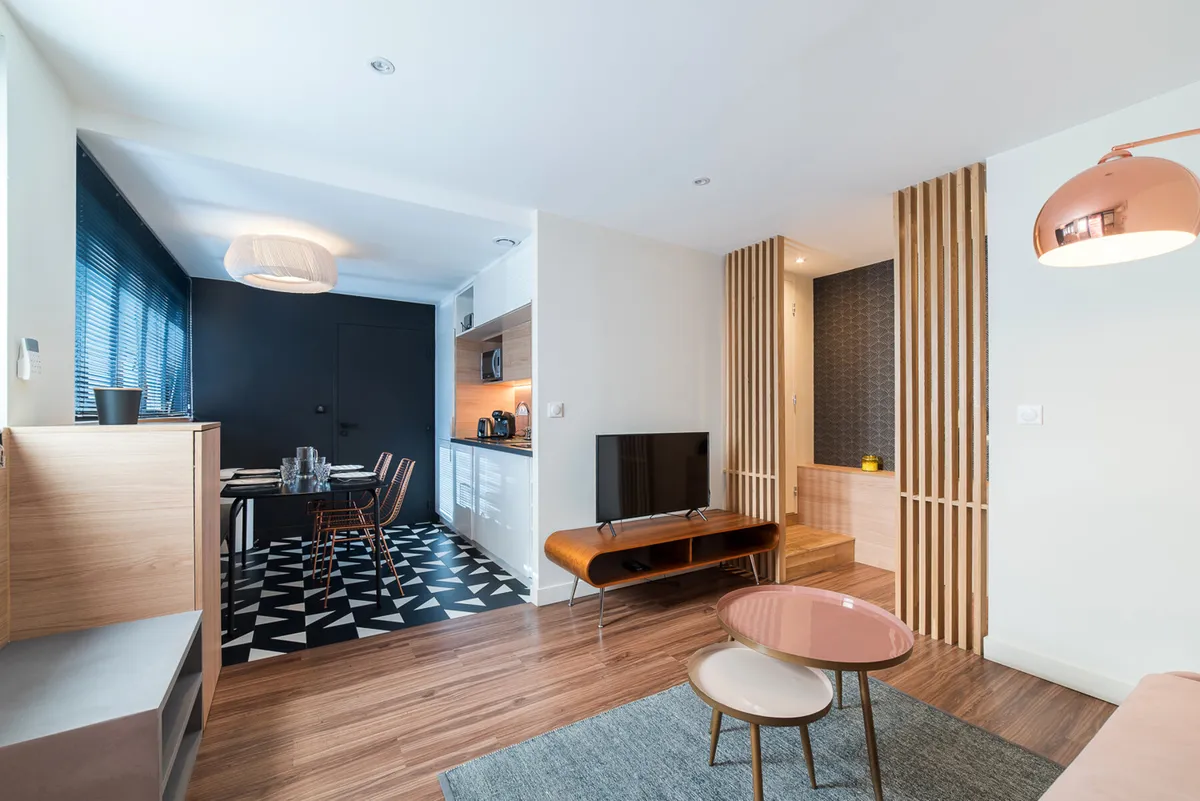 Design studio optimisé vue du dessus